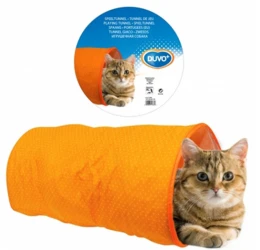 Τούνελ για Γάτες της Duvo 50x25x25cm Πορτοκαλί Τούνελ για Γάτες της Duvo 50x25x25cm Πορτοκαλί