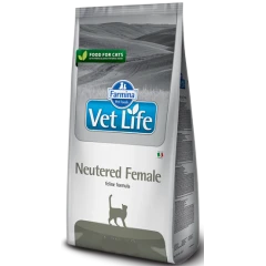 Vet Life Neutered Female 2kg για Στειρωμένες Θηλυκές Γάτες Vet Life Neutered Female 2kg για Στειρωμένες Θηλυκές Γάτες