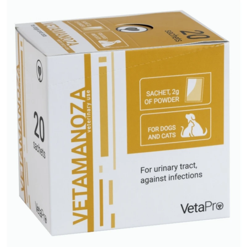 VETAPRO VETAMANOZA 20ΦΑΚΕΛ X 2GR ΓΙΑ ΤΟ ΟΥΡΟΠΟΙΗΤΙΚΟ ΣΥΜΠΛΗΡΩΜΑΤΑ ΔΙΑΤΡΟΦΗΣ & ΒΙΤΑΜΙΝΕΣ ΣΚΥΛΟΥ