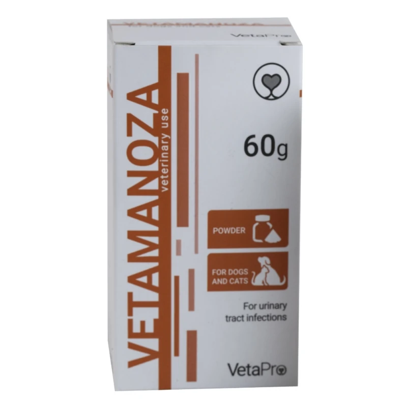 VETAPRO VETAMANOZA 60GR ΓΙΑ ΤΟ ΟΥΡΟΠΟΙΗΤΙΚΟ ΣΥΜΠΛΗΡΩΜΑΤΑ ΔΙΑΤΡΟΦΗΣ & ΒΙΤΑΜΙΝΕΣ ΣΚΥΛΟΥ