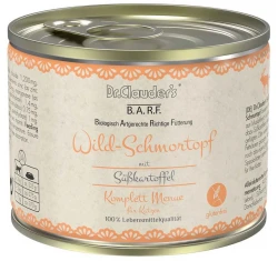 Υγρή Τροφή Γάτας Dr. Clauder's BARF Complete Menu Venison 200gr