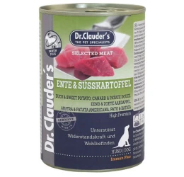Υγρή Τροφή Σκύλου Dr. Clauder's High Premium Duck & Sweet Potato 800gr  Υγρή Τροφή Σκύλου Dr. Clauder's High Premium Duck & Sweet Potato 800gr