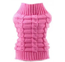 Πλεκτό Ρουχαλάκι Σκύλου Denik Z24 Medium 30cm Ροζ Πλεκτό Ρουχαλάκι Σκύλου Denik Z24 Medium 30cm Ροζ