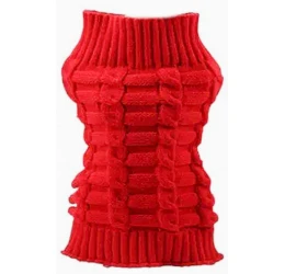 Πλεκτό Ρουχαλάκι Σκύλου Denik Z25 Large 35cm Κόκκινο Πλεκτό Ρουχαλάκι Σκύλου Denik Z25 Large 35cm Κόκκινο