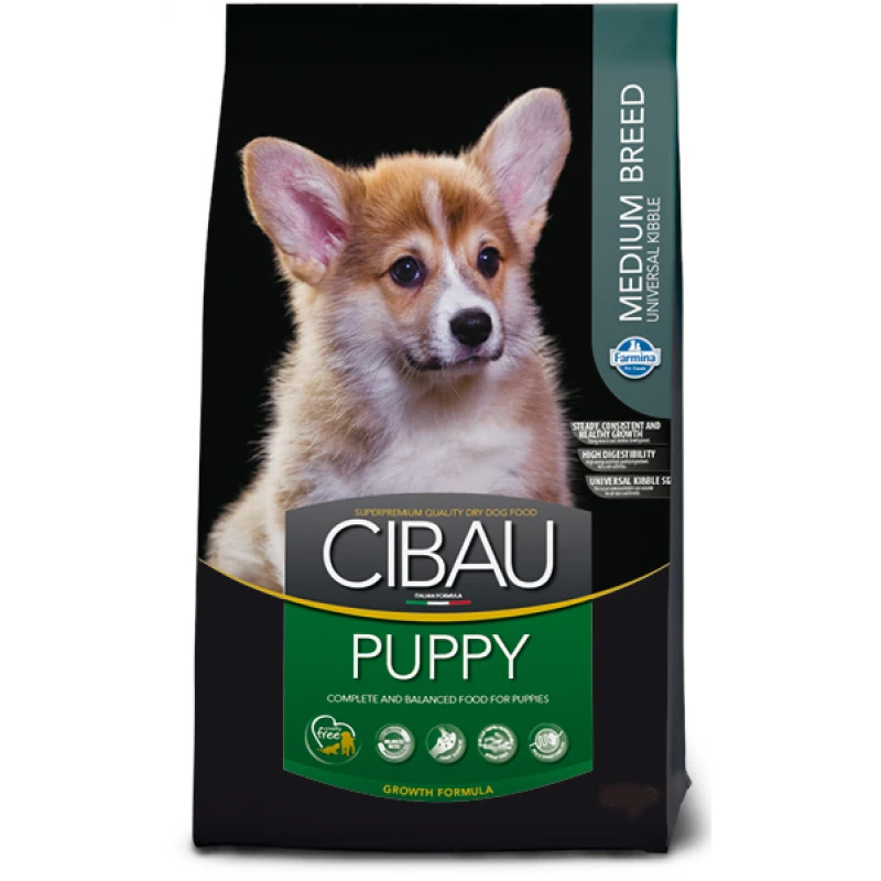 Cibau Puppy Medium 12kg + 2kg Δώρο ΣΚΥΛΟΙ