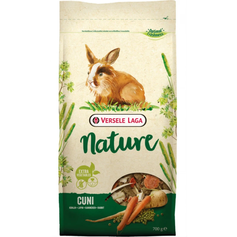 CUNI NATURE ΤΡΟΦΗ VERSELE-LAGA ΓΙΑ ΚΟΥΝΕΛΙΑ 700GR ΜΙΚΡΑ ΖΩΑ - ΚΟΥΝΕΛΙΑ