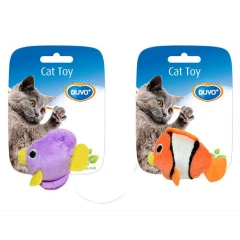 Παιχνίδι Γάτας Duvo Ψαράκια (2τμχ) 7x9x4cm Παιχνίδι Γάτας Duvo Ψαράκια (2τμχ) 7x9x4cm