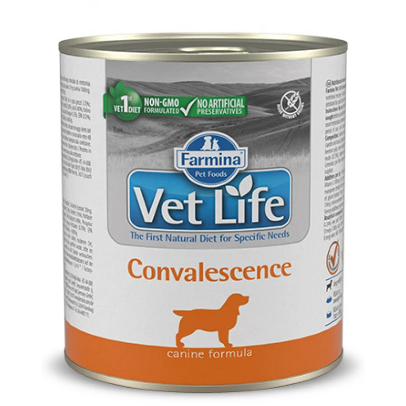 FARMINA VET LIFE CONVALESCENCE WET FOOD DOG 300gr ΣΚΥΛΟΙ