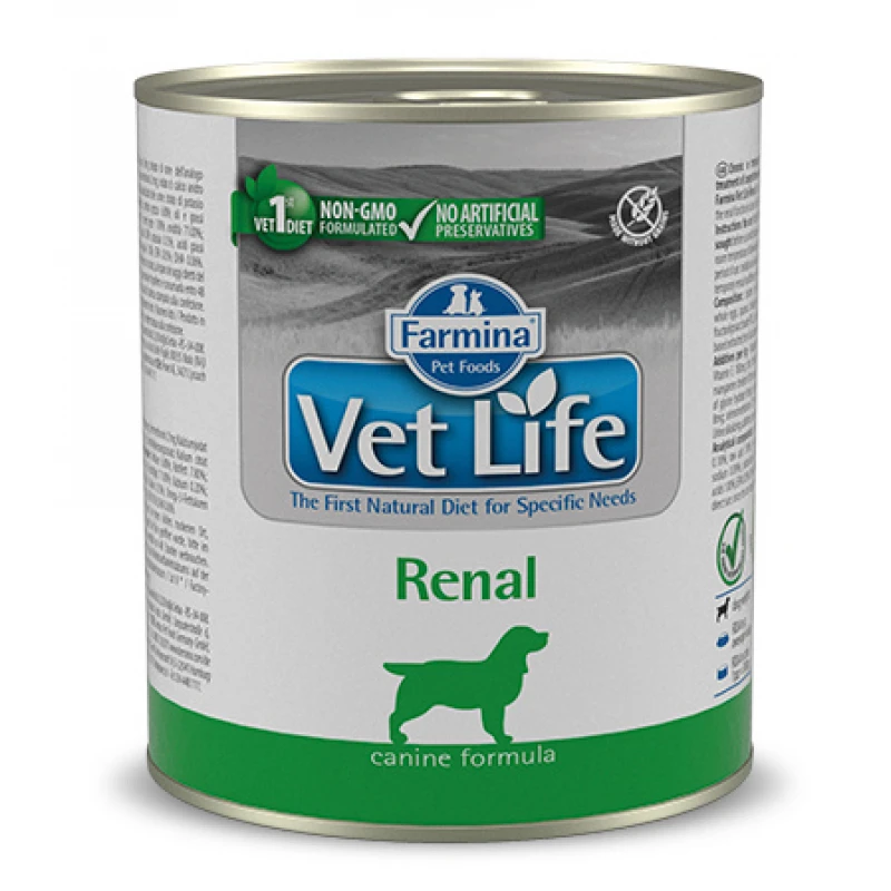 FARMINA VET LIFE RENAL WET FOOD DOG 300gr ΣΚΥΛΟΙ