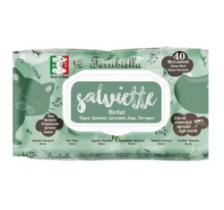 Μαντηλάκια Καθαρισμού (40τμχ) Ferribiella Herball με Βότανα Μαντηλάκια Καθαρισμού (40τμχ) Ferribiella Herball με Βότανα
