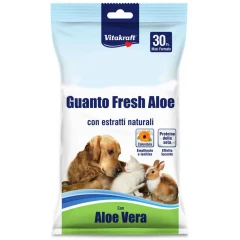 Vitakraft Μαντηλάκια - Γάντια Καθαρισμού με Aloe Vera 6τεμ. Vitakraft Μαντηλάκια - Γάντια Καθαρισμού με Aloe Vera 6τεμ.