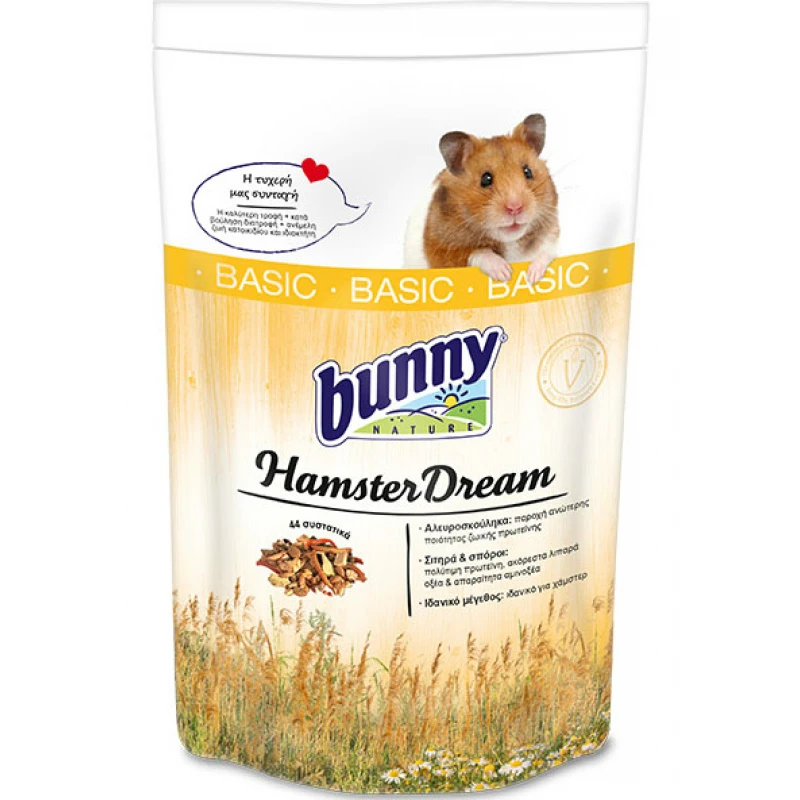 Bunny Nature Hamster Dream 600gr ΤΡΟΦΕΣ ΓΙΑ ΧΑΜΣΤΕΡ
