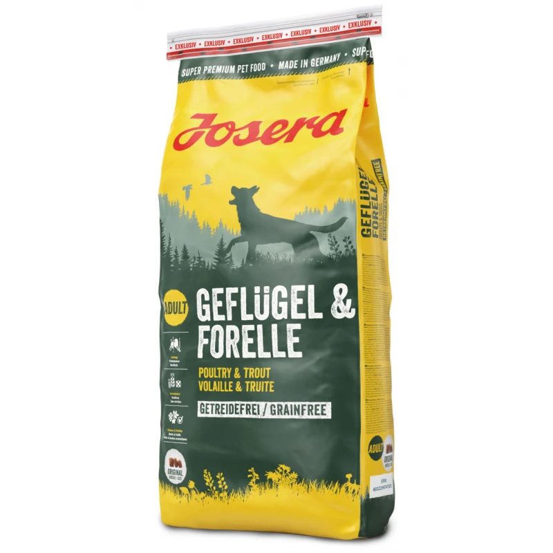 Josera Poultry and Trout Grain Free 12,5kg ΣΚΥΛΟΙ