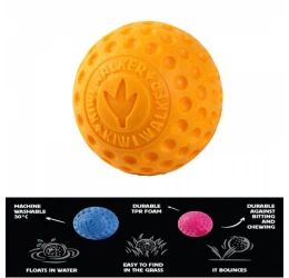Παιχνίδι Σκύλου Kiwi Walker Lets Play Ball 6,5cm Orange Παιχνίδι Σκύλου Kiwi Walker Lets Play Ball 6,5cm Orange