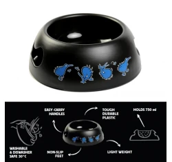 Kiwi Walker Black Bowl Blue 750ml