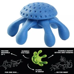 Παιχνίδι Σκύλου Kiwi Walker Lets Play Octopus 20cm Blue Παιχνίδι Σκύλου Kiwi Walker Lets Play Octopus 20cm Blue