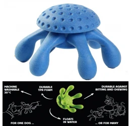 Παιχνίδι Σκύλου Kiwi Walker Lets Play Octopus 20cm Blue Παιχνίδι Σκύλου Kiwi Walker Lets Play Octopus 20cm Blue