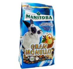 Τροφή για Κουνέλια Νάνους Manitoba Gran Monello 1kg Τροφή για Κουνέλια Νάνους Manitoba Gran Monello 1kg