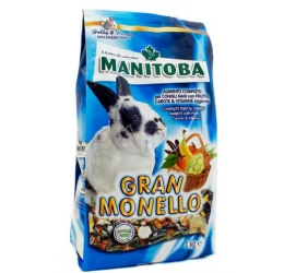Τροφή για Κουνέλια Νάνους Manitoba Gran Monello 1kg Τροφή για Κουνέλια Νάνους Manitoba Gran Monello 1kg