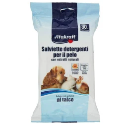 Vitakraft Μαντηλάκια Καθαρισμού με Calendula  30τεμ. Vitakraft Μαντηλάκια Καθαρισμού με Calendula  30τεμ.