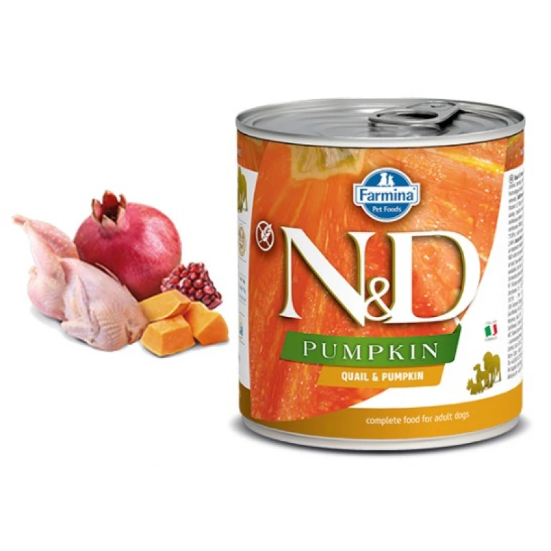 N & D PUMPKIN QUAIL & PUMPKIN 285GR (3 + 3 ΔΩΡΟ) ΥΓΡΗ ΤΡΟΦΗ - ΚΟΝΣΕΡΒΕΣ ΣΚΥΛΟΥ