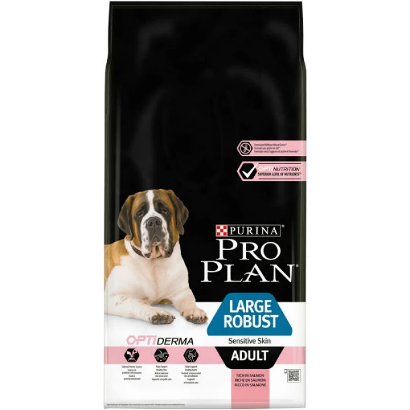 Pro Plan Adult Large Robust Sensitive Skin Optiderma 14kg ΣΚΥΛΟΙ