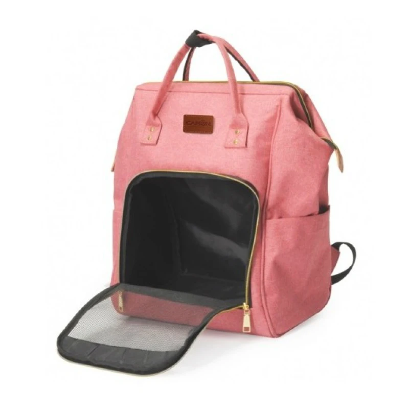 Τσάντα Μεταφοράς  Σακίδιο Πλάτης Camon Pet Fashion 20x30x43cm Ροζ ΣΚΥΛΟΙ
