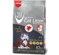Άμμος Γάτας Van Cat Clumping Grey Odour Control Canada 9kg Άμμος Γάτας Van Cat Clumping Grey Odour Control Canada 9kg