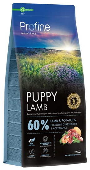 Profine Puppy Lamb Potatoes 12kg (10kg 2kg Δώρο)| petshop88